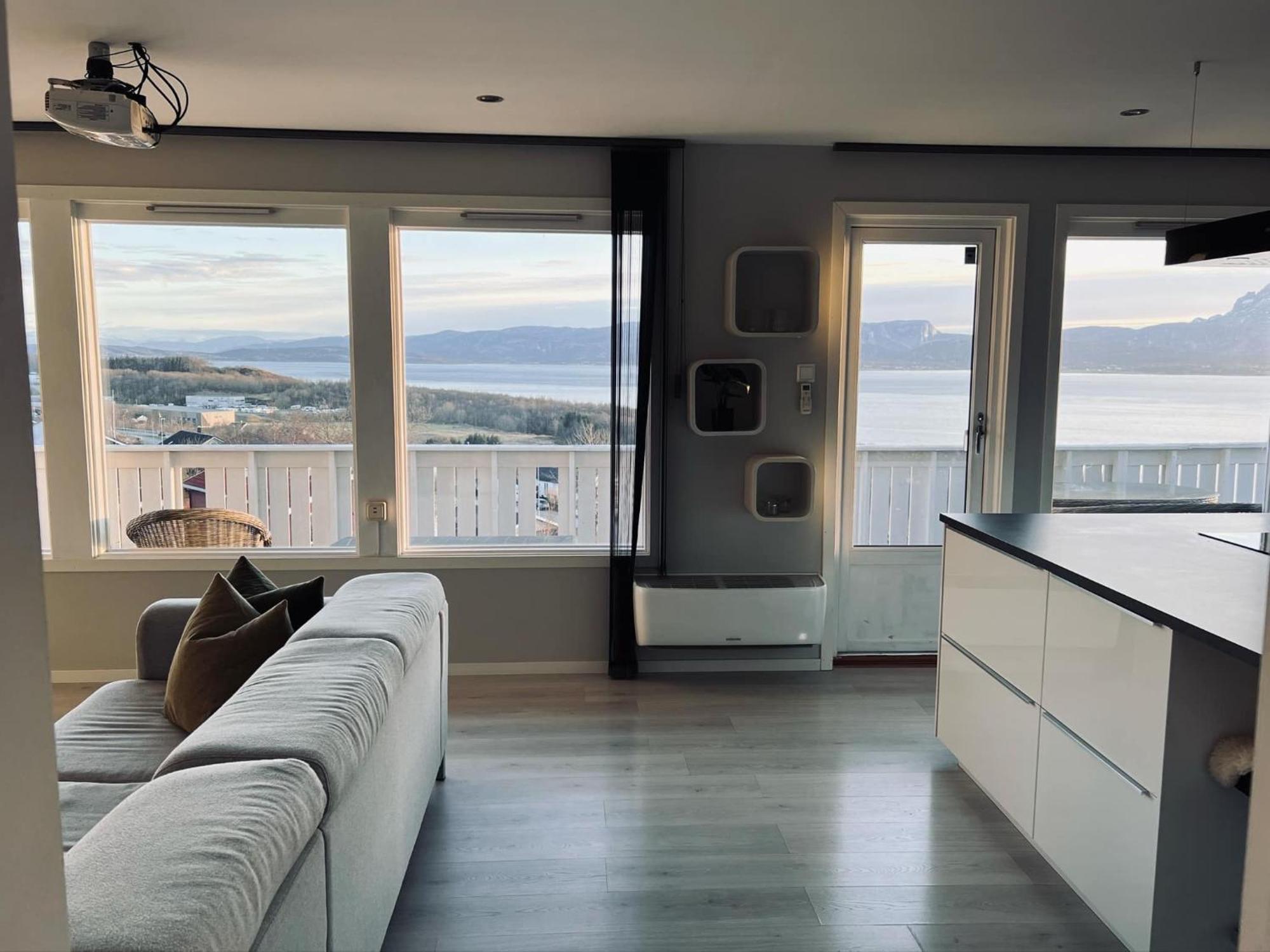 Apartament Panorama View! Modern,Balcony/Parking Bodø Zewnętrze zdjęcie